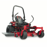 A red Toro Titan Max 60" IronForged Deck zero-turn mower with a 26HP V-Twin engine, dual hydrostatic drive, roll bar, wide front cutting deck, large rear tires, and two steering levers.