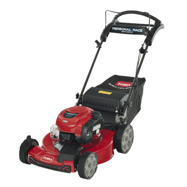 Toro 22″ Recycler Personal Pace All-Wheel Drive Self-Propelled Gas Lawn Mower with 163cc Briggs & Stratton Engine