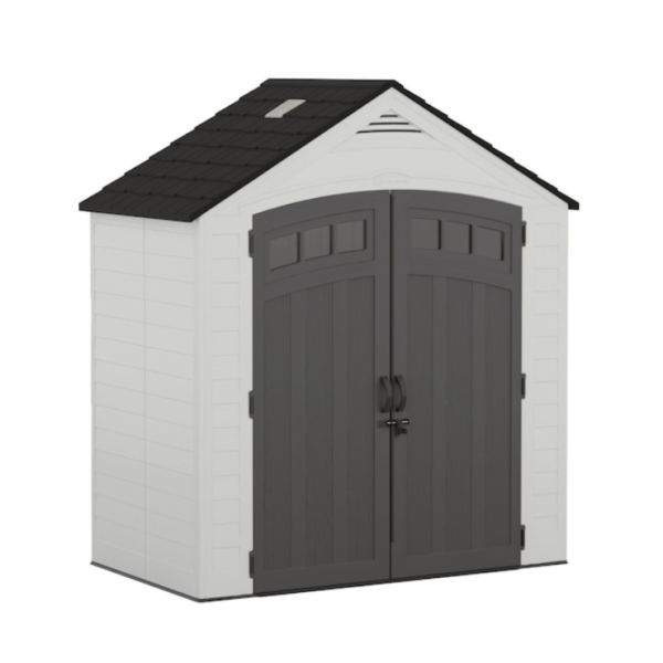 Suncast Vista 7 ft. x 4 ft. Resin Storage Shed (Model BMS7404)