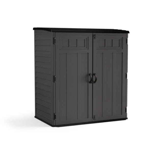 Suncast 5′ 10.5″ × 3′ 8.25″ Resin Vertical Storage Shed
