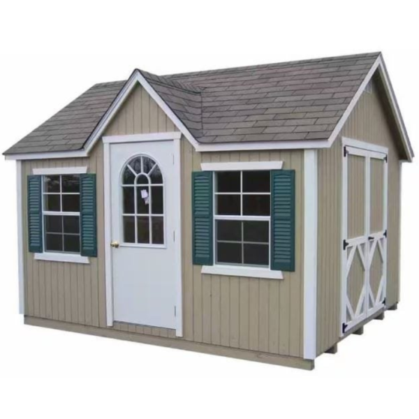 Little Cottage Co. Classic Cottage Shed 10×12 – Panelized Kit with Floor