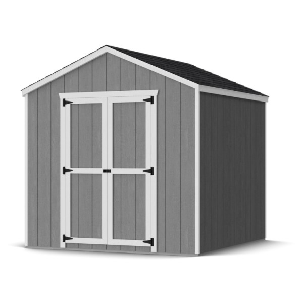 Little Cottage Co. 8×8 Value Gable Shed – Precut Wood Kit, No Floor